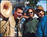 Hi there! Jim Carrey with the Farrelly bros.